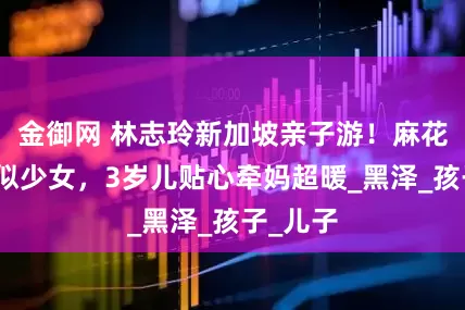 金御网 林志玲新加坡亲子游！麻花辫背影似少女，3岁儿贴心牵妈超暖_黑泽_孩子_儿子